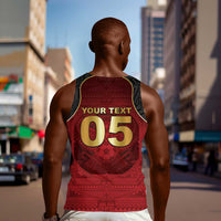 Custom Egypt Football Men Tank Top Tribal Eagle With Ancient Egyptian Patterns