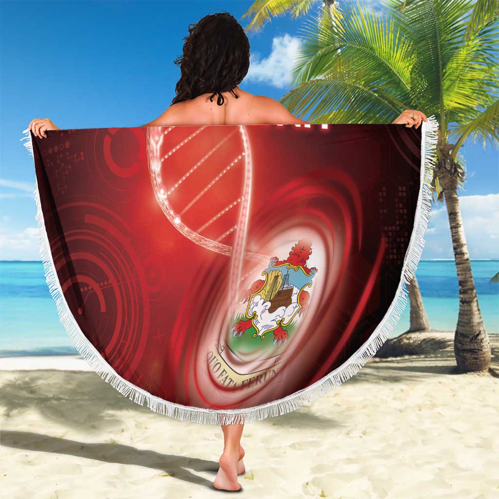 Bermuda Is In My DNA Beach Blanket - Wonder Print Shop