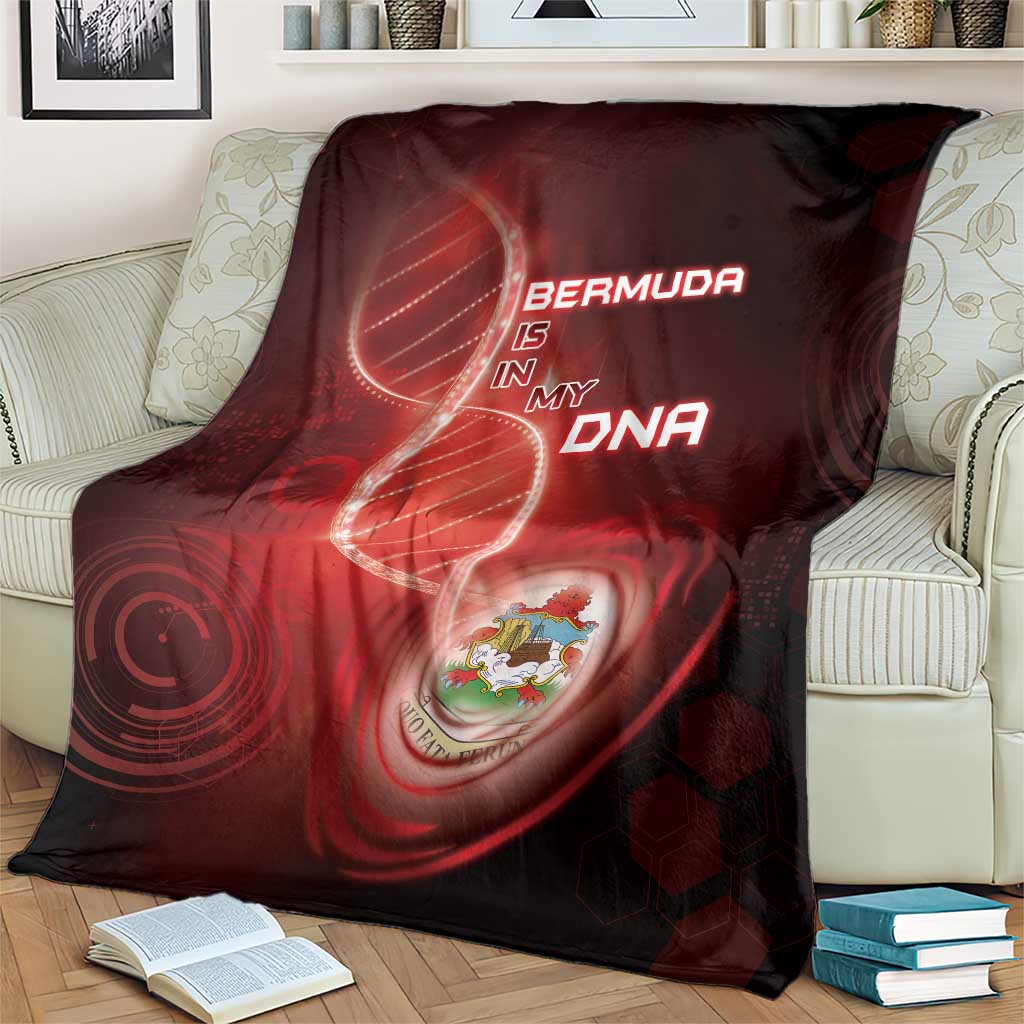 Bermuda Is In My DNA Blanket - Wonder Print Shop