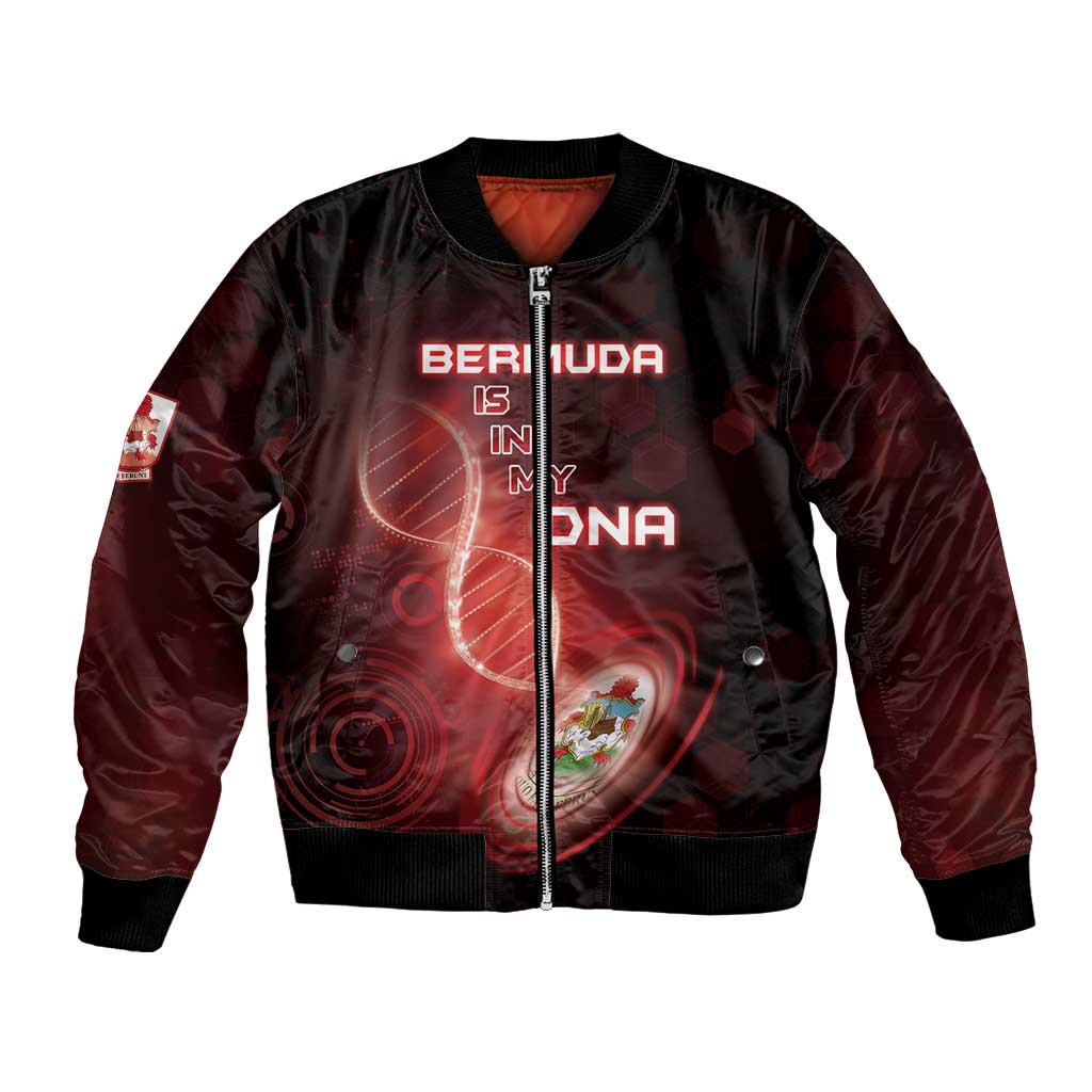Personalized Bermuda Is In My DNA Bomber Jacket - Wonder Print Shop