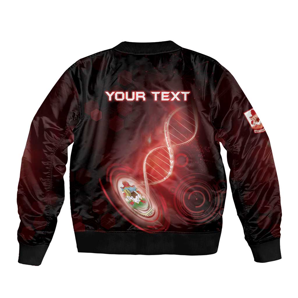 Personalized Bermuda Is In My DNA Bomber Jacket - Wonder Print Shop