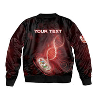 Personalized Bermuda Is In My DNA Bomber Jacket - Wonder Print Shop