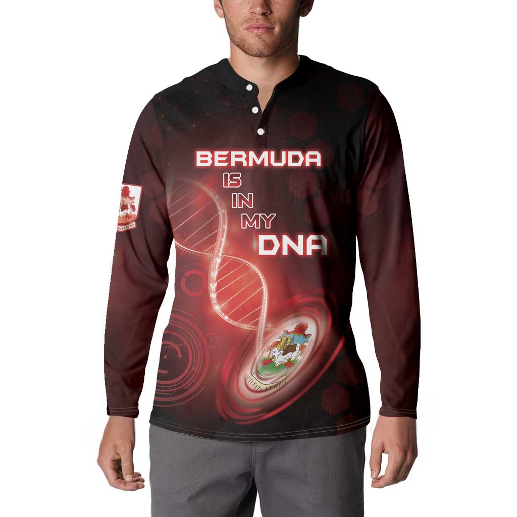 Personalized Bermuda Is In My DNA Button Sweatshirt - Wonder Print Shop