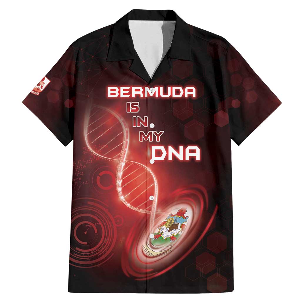 Personalized Bermuda Is In My DNA Family Matching Mermaid Dress and Hawaiian Shirt - Wonder Print Shop