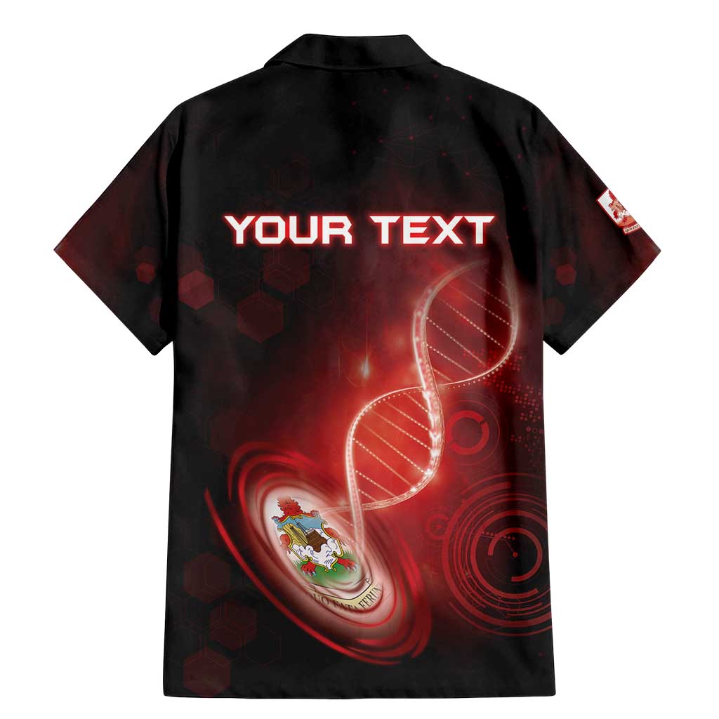 Personalized Bermuda Is In My DNA Family Matching Mermaid Dress and Hawaiian Shirt - Wonder Print Shop