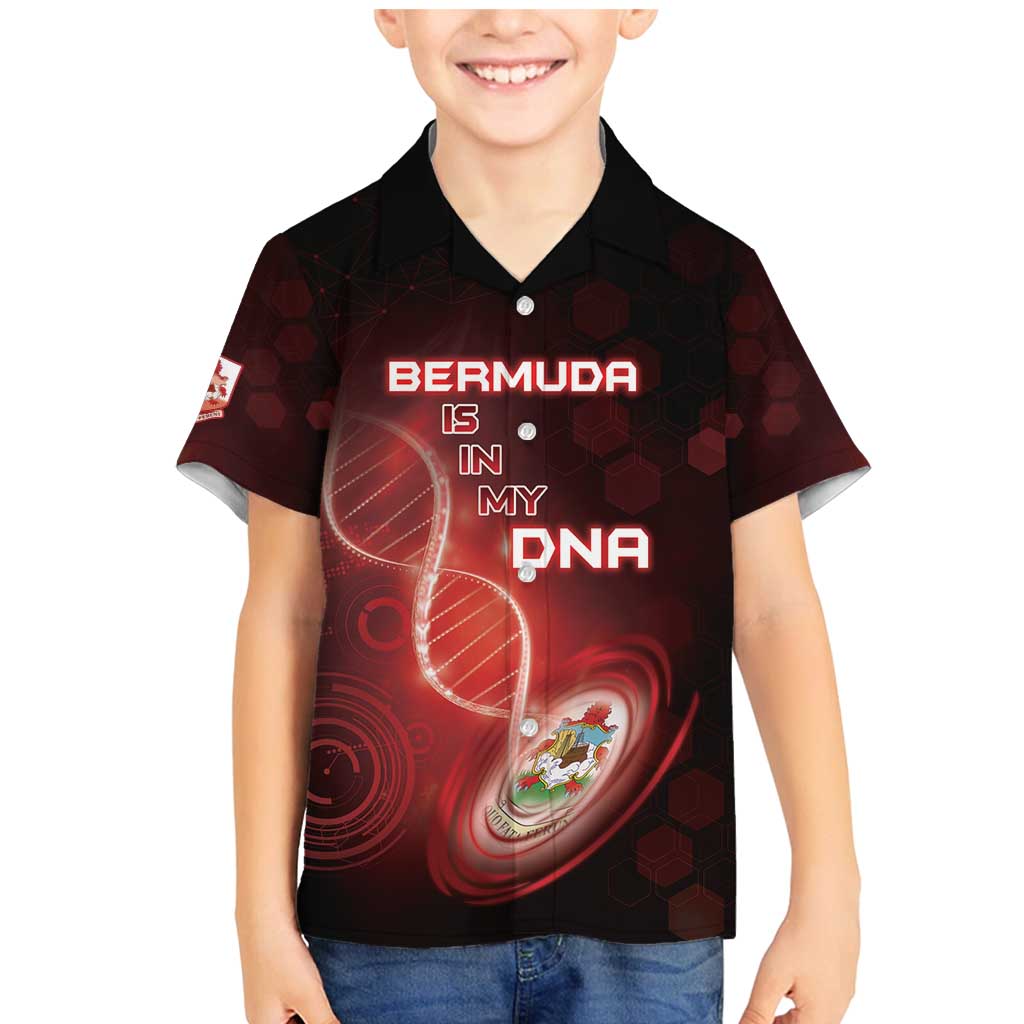 Personalized Bermuda Is In My DNA Family Matching Mermaid Dress and Hawaiian Shirt - Wonder Print Shop
