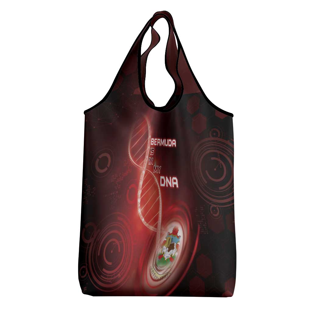 Bermuda Is In My DNA Grocery Bag - Wonder Print Shop