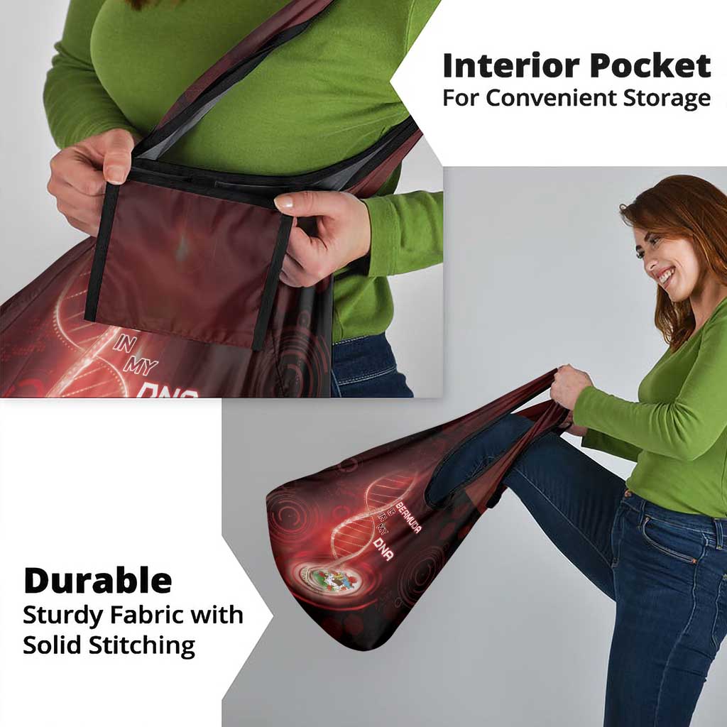 Bermuda Is In My DNA Grocery Bag - Wonder Print Shop