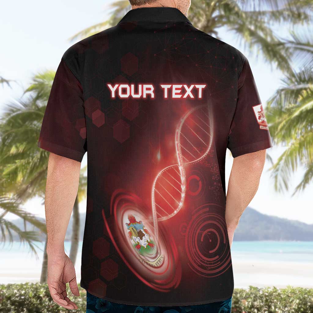 Personalized Bermuda Is In My DNA Hawaiian Shirt - Wonder Print Shop