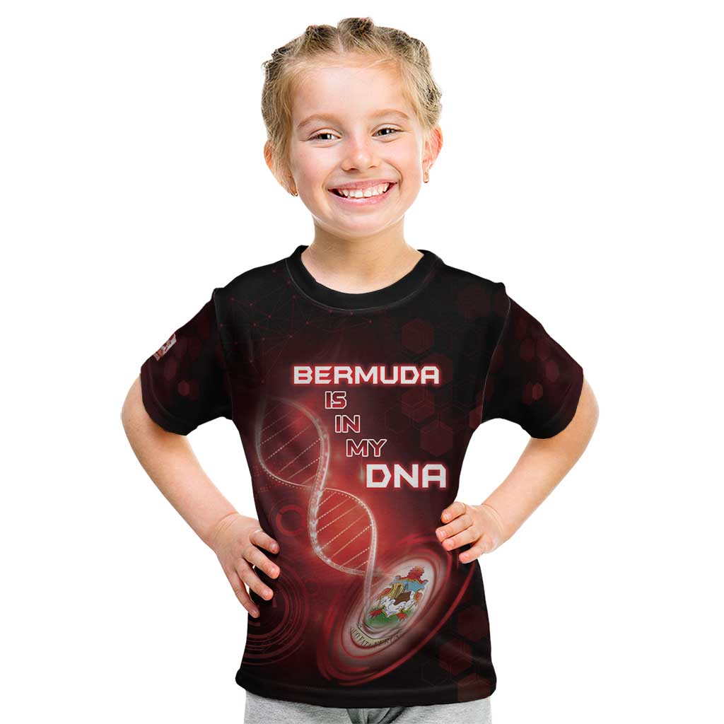 Personalized Bermuda Is In My DNA Kid T Shirt - Wonder Print Shop
