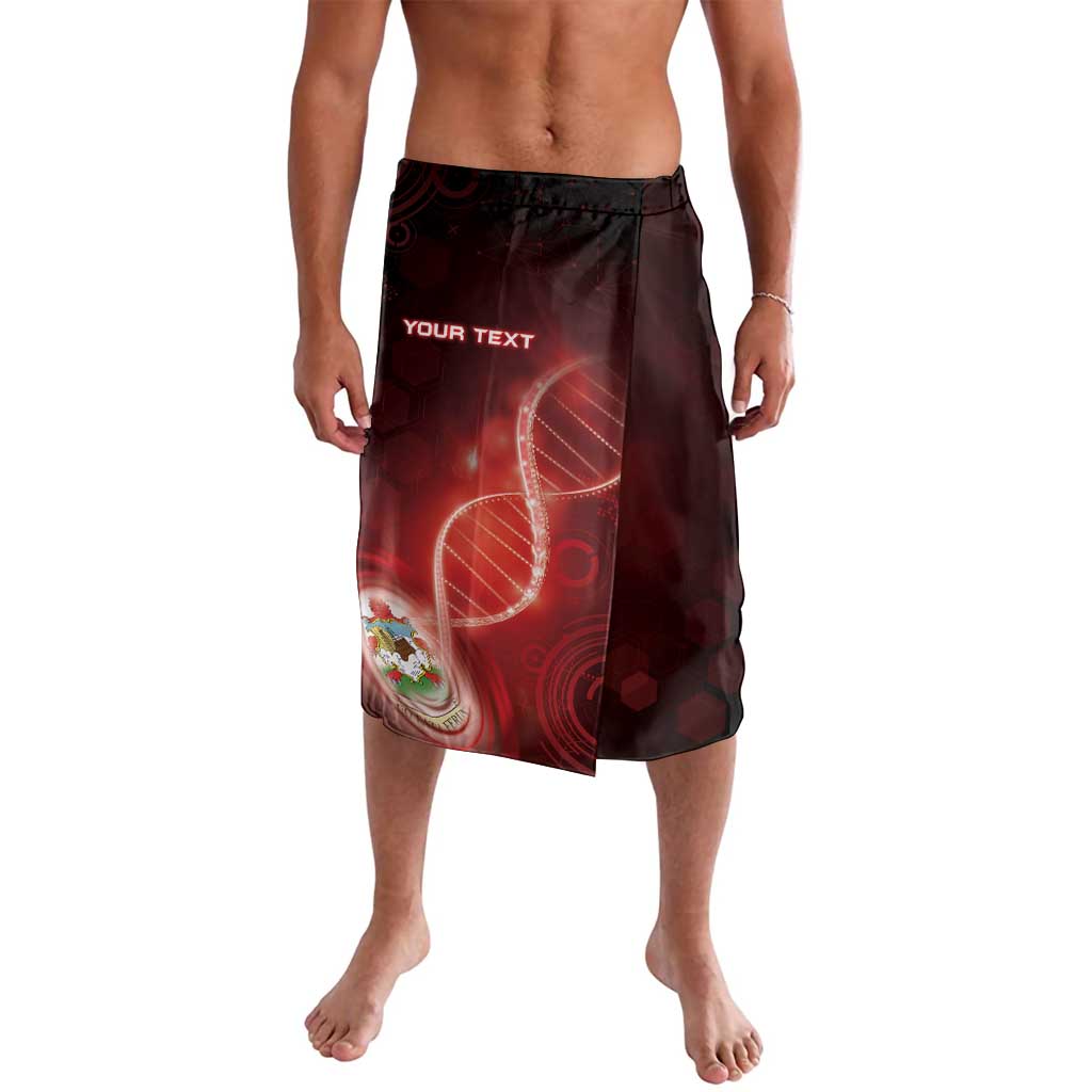 Personalized Bermuda Is In My DNA Lavalava - Wonder Print Shop