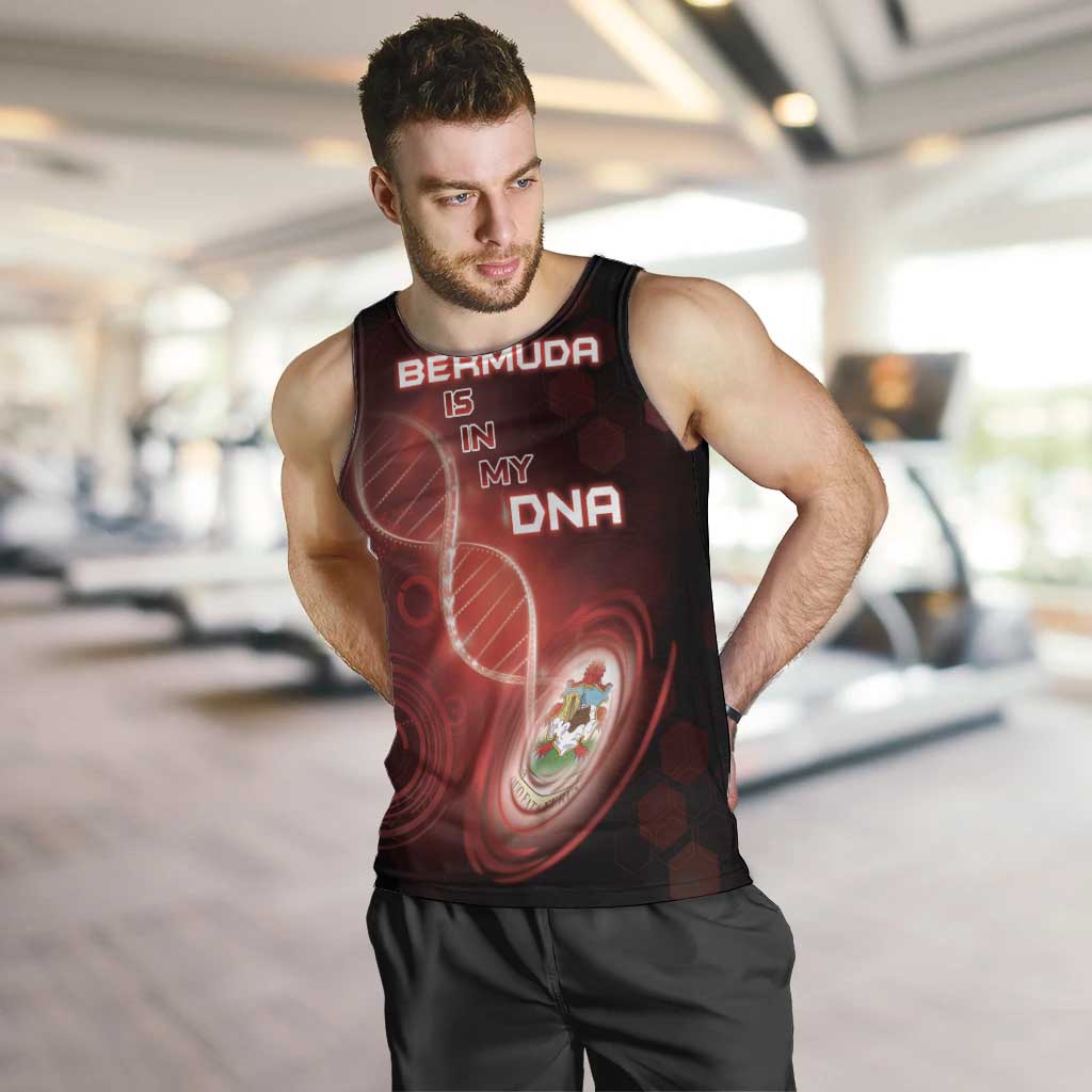 Personalized Bermuda Is In My DNA Men Tank Top - Wonder Print Shop
