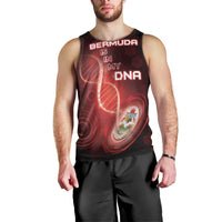 Personalized Bermuda Is In My DNA Men Tank Top - Wonder Print Shop