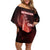 Personalized Bermuda Is In My DNA Off Shoulder Short Dress - Wonder Print Shop