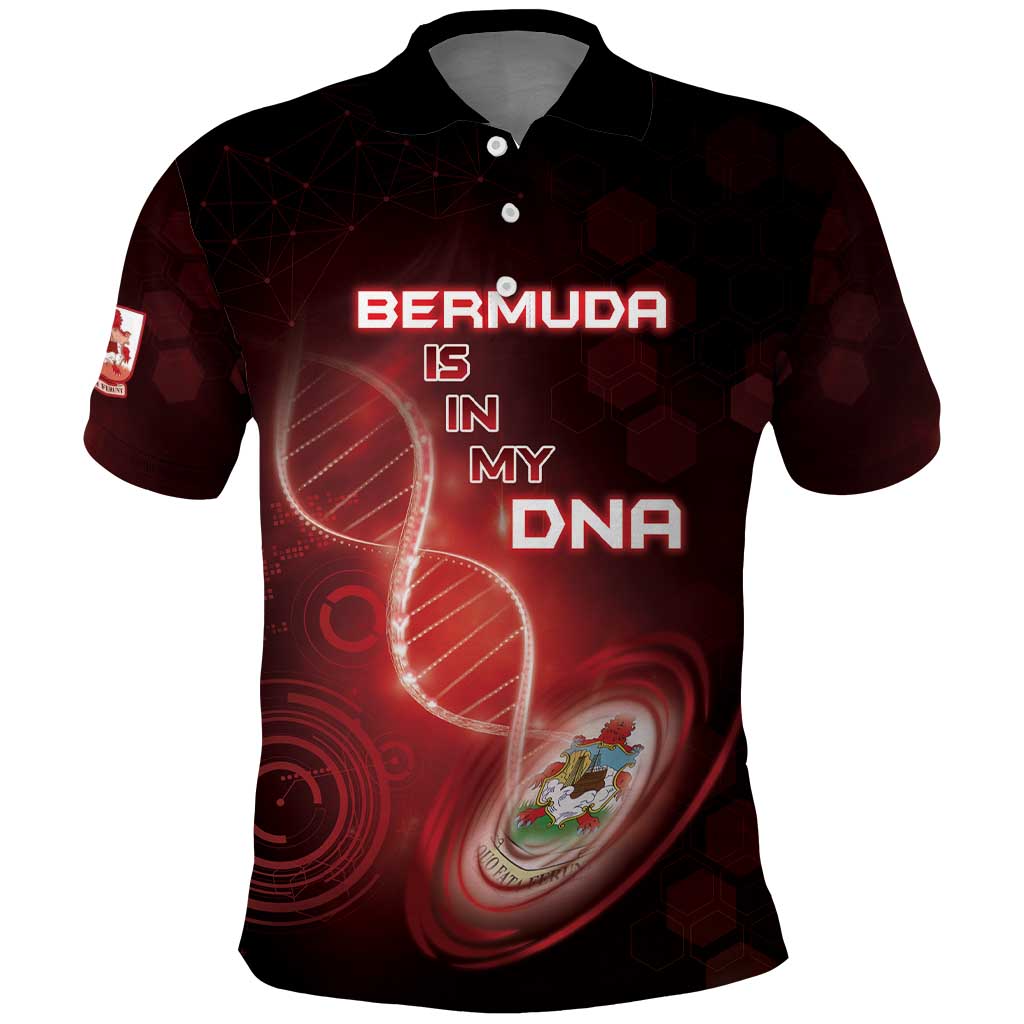 Personalized Bermuda Is In My DNA Polo Shirt - Wonder Print Shop