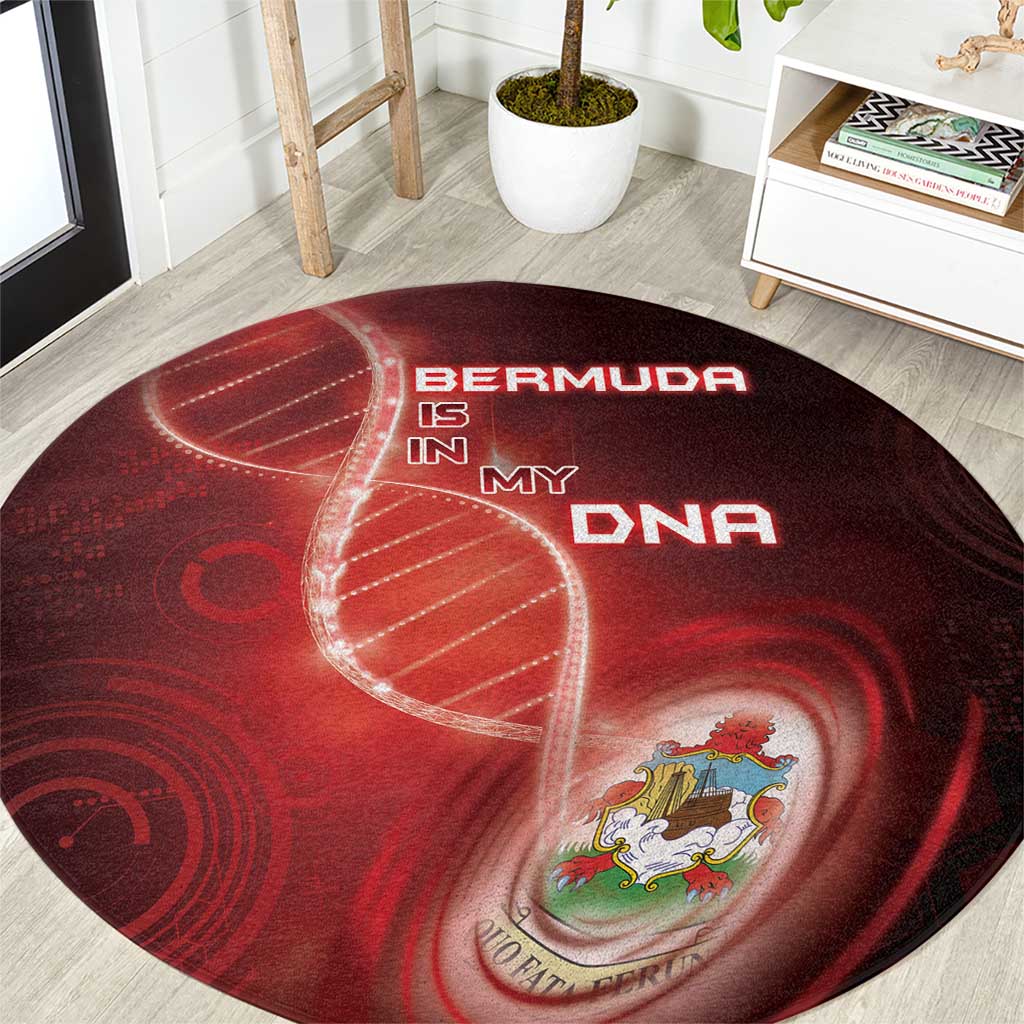 Bermuda Is In My DNA Round Carpet - Wonder Print Shop