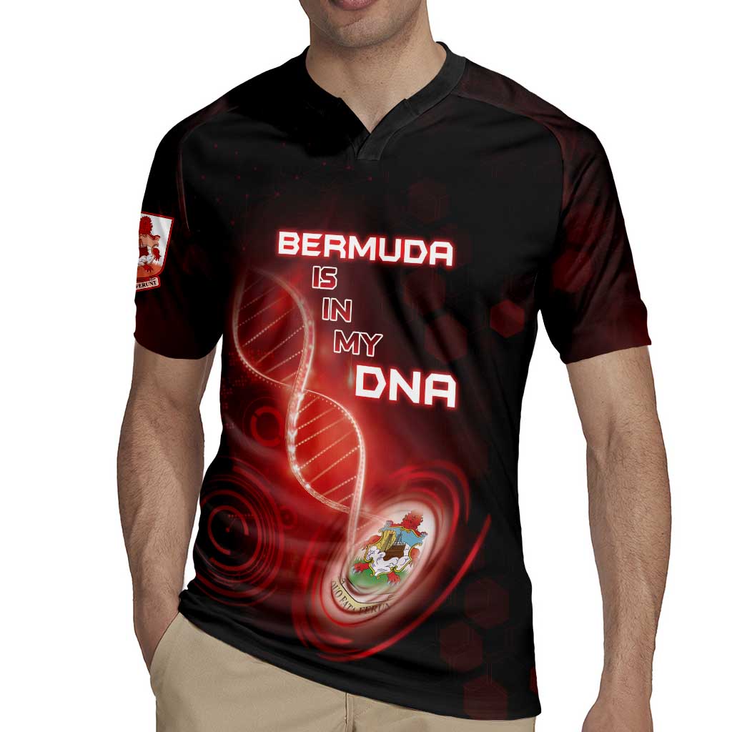 Personalized Bermuda Is In My DNA Rugby Jersey - Wonder Print Shop