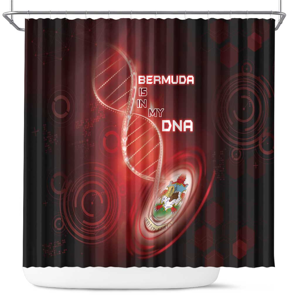 Bermuda Is In My DNA Shower Curtain - Wonder Print Shop