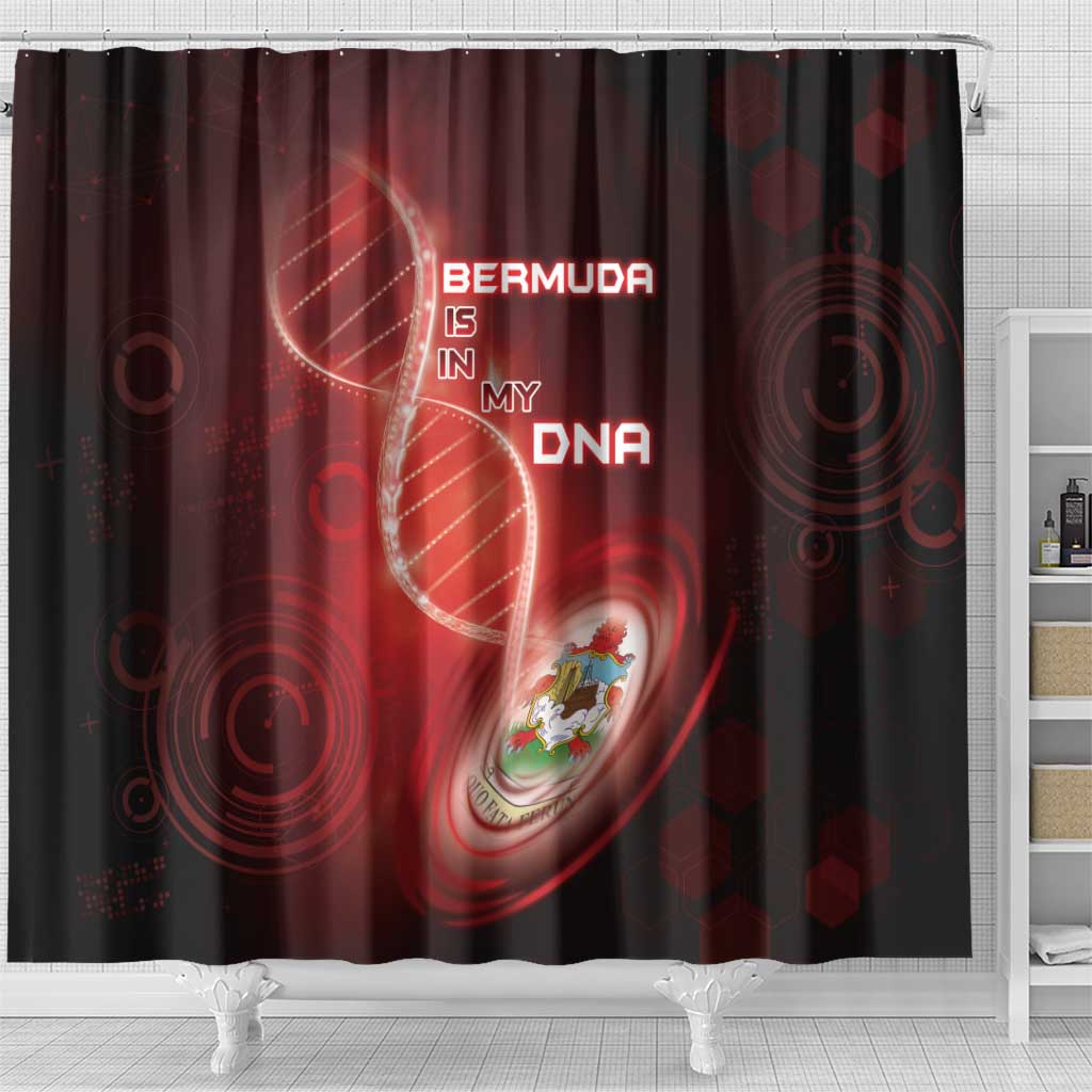 Bermuda Is In My DNA Shower Curtain - Wonder Print Shop