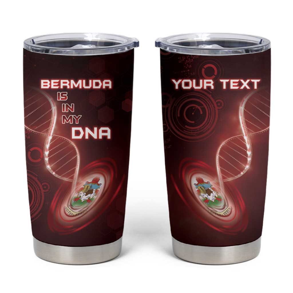 Personalized Bermuda Is In My DNA Tumbler Cup - Wonder Print Shop