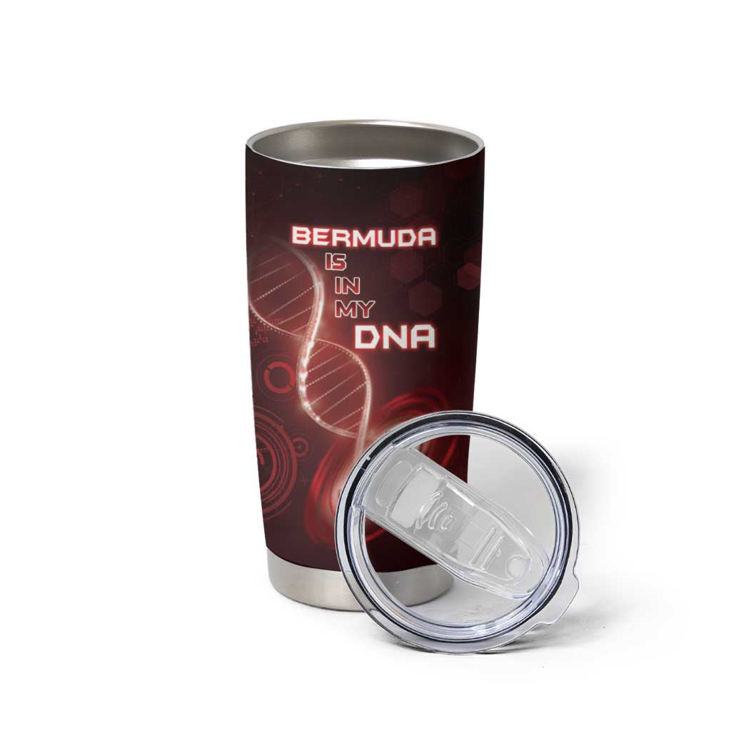 Personalized Bermuda Is In My DNA Tumbler Cup - Wonder Print Shop