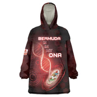 Personalized Bermuda Is In My DNA Wearable Blanket Hoodie - Wonder Print Shop