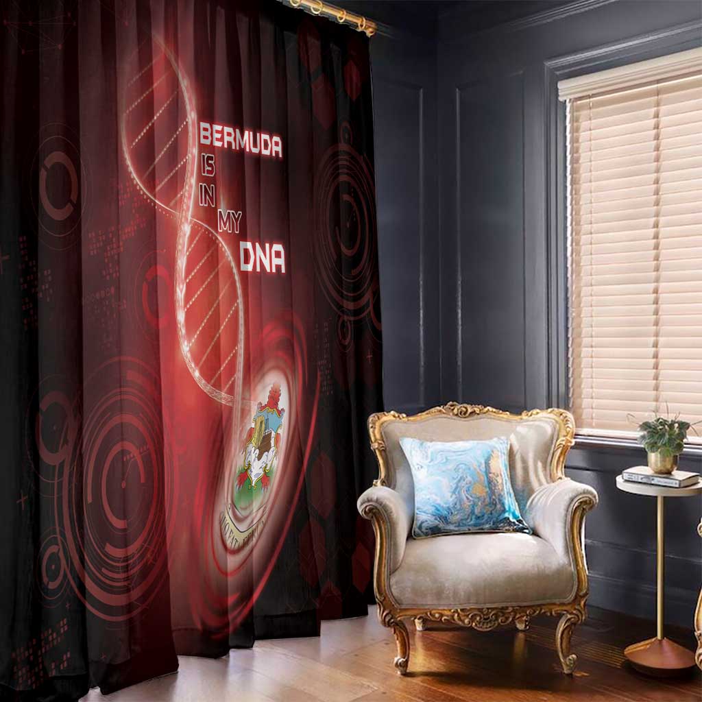 Bermuda Is In My DNA Window Curtain - Wonder Print Shop