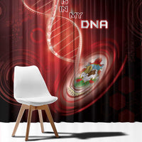 Bermuda Is In My DNA Window Curtain - Wonder Print Shop