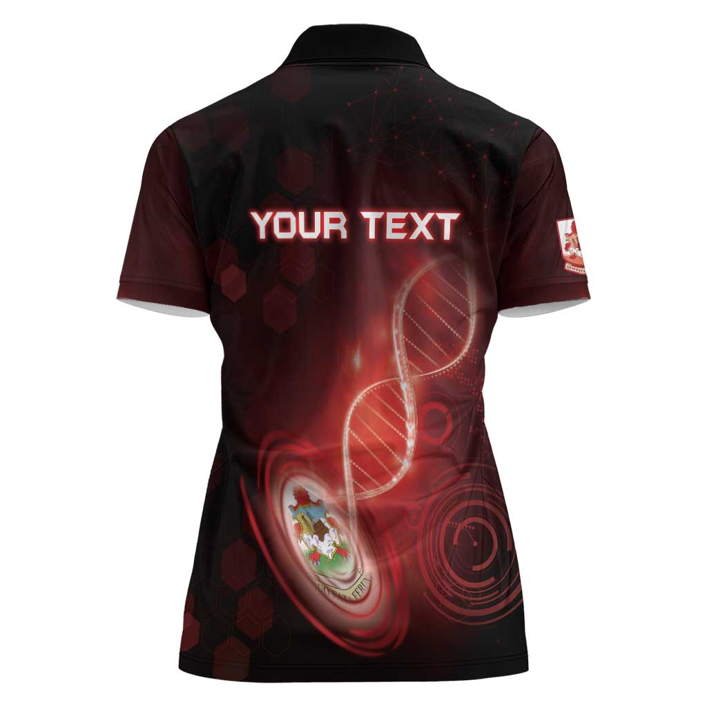 Personalized Bermuda Is In My DNA Women Polo Shirt - Wonder Print Shop