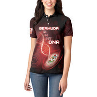 Personalized Bermuda Is In My DNA Women Polo Shirt - Wonder Print Shop