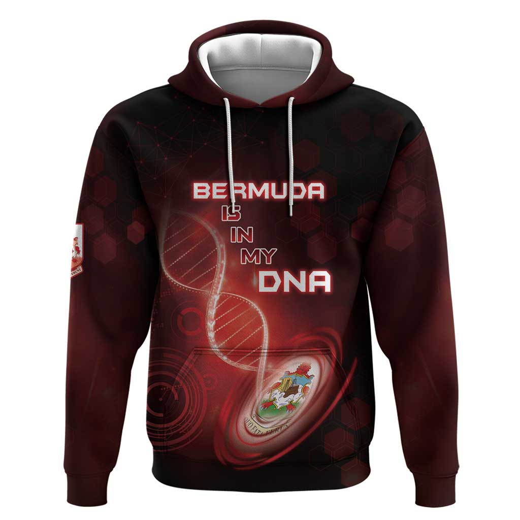 Personalized Bermuda Is In My DNA Zip Hoodie - Wonder Print Shop