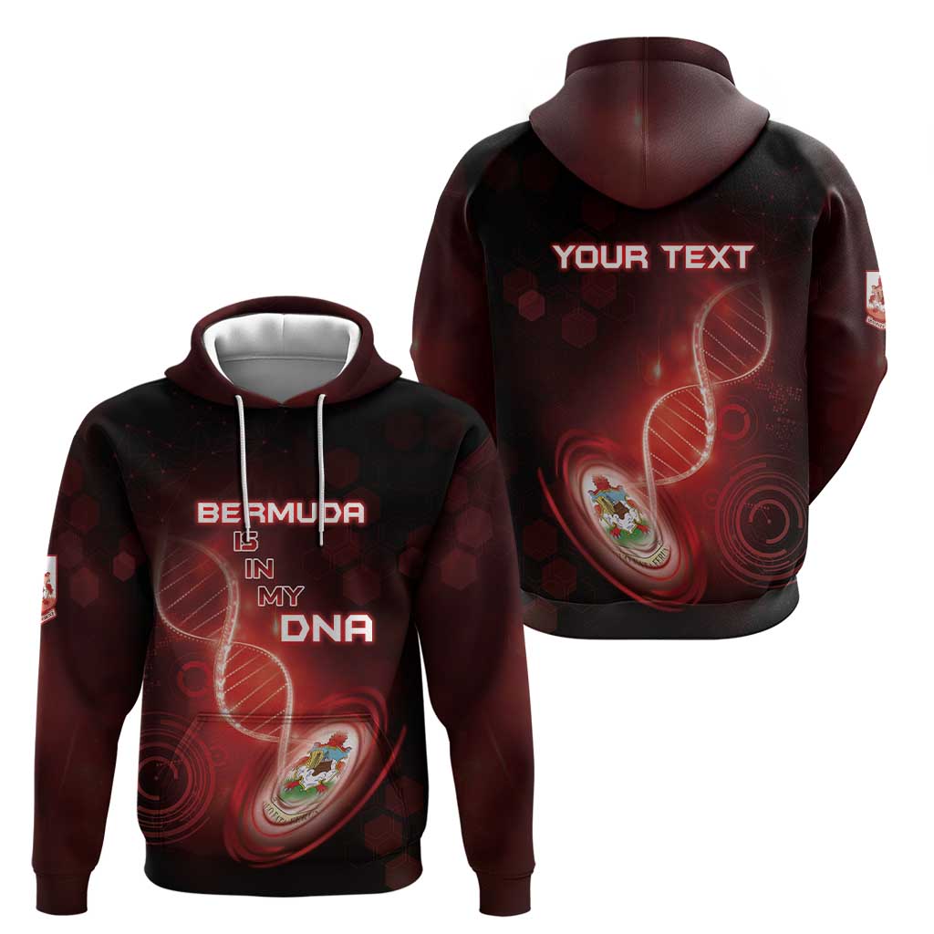 Personalized Bermuda Is In My DNA Zip Hoodie - Wonder Print Shop
