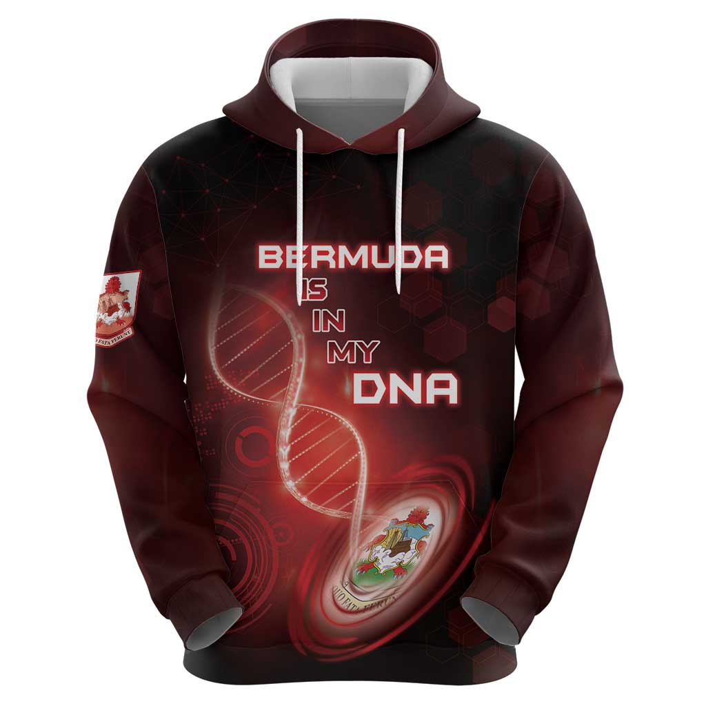 Personalized Bermuda Is In My DNA Zip Hoodie - Wonder Print Shop