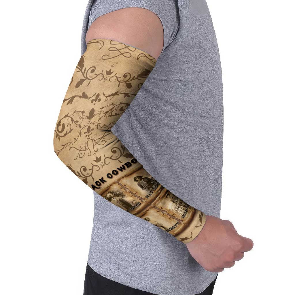 Black Cowboy Arm Sleeves Melanin Black History Western Grunge - Wonder Print Shop