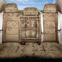 Black Cowboy Back Car Seat Cover Melanin Black History Western Grunge - Wonder Print Shop