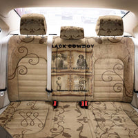 Black Cowboy Back Car Seat Cover Melanin Black History Western Grunge - Wonder Print Shop