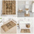 Black Cowboy Bathroom Set Melanin Black History Western Grunge - Wonder Print Shop