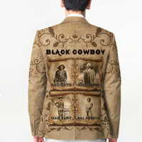 Black Cowboy Blazer Melanin Black History Western Grunge - Wonder Print Shop