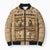 Black Cowboy Bomber Puffer Jacket Melanin Black History Western Grunge - Wonder Print Shop
