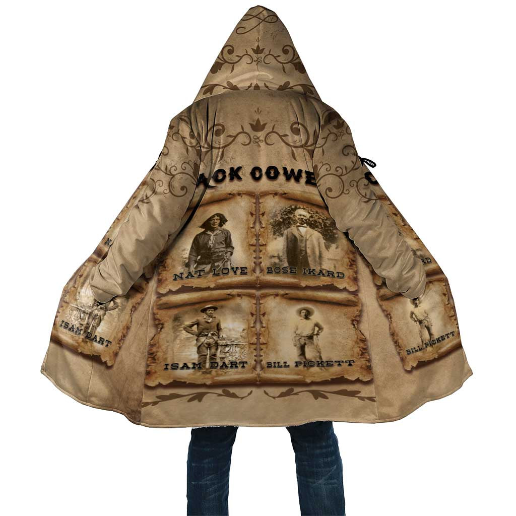 Black Cowboy Cloak Melanin Black History Western Grunge - Wonder Print Shop
