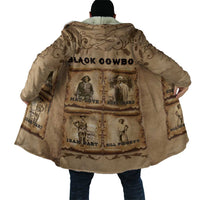 Black Cowboy Cloak Melanin Black History Western Grunge - Wonder Print Shop