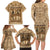 Black Cowboy Family Matching Long Sleeve Bodycon Dress and Hawaiian Shirt Melanin Black History Western Grunge - Wonder Print Shop
