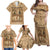 Black Cowboy Family Matching Off Shoulder Maxi Dress and Hawaiian Shirt Melanin Black History Western Grunge - Wonder Print Shop