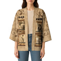 Black Cowboy Kimono Melanin Black History Western Grunge - Wonder Print Shop