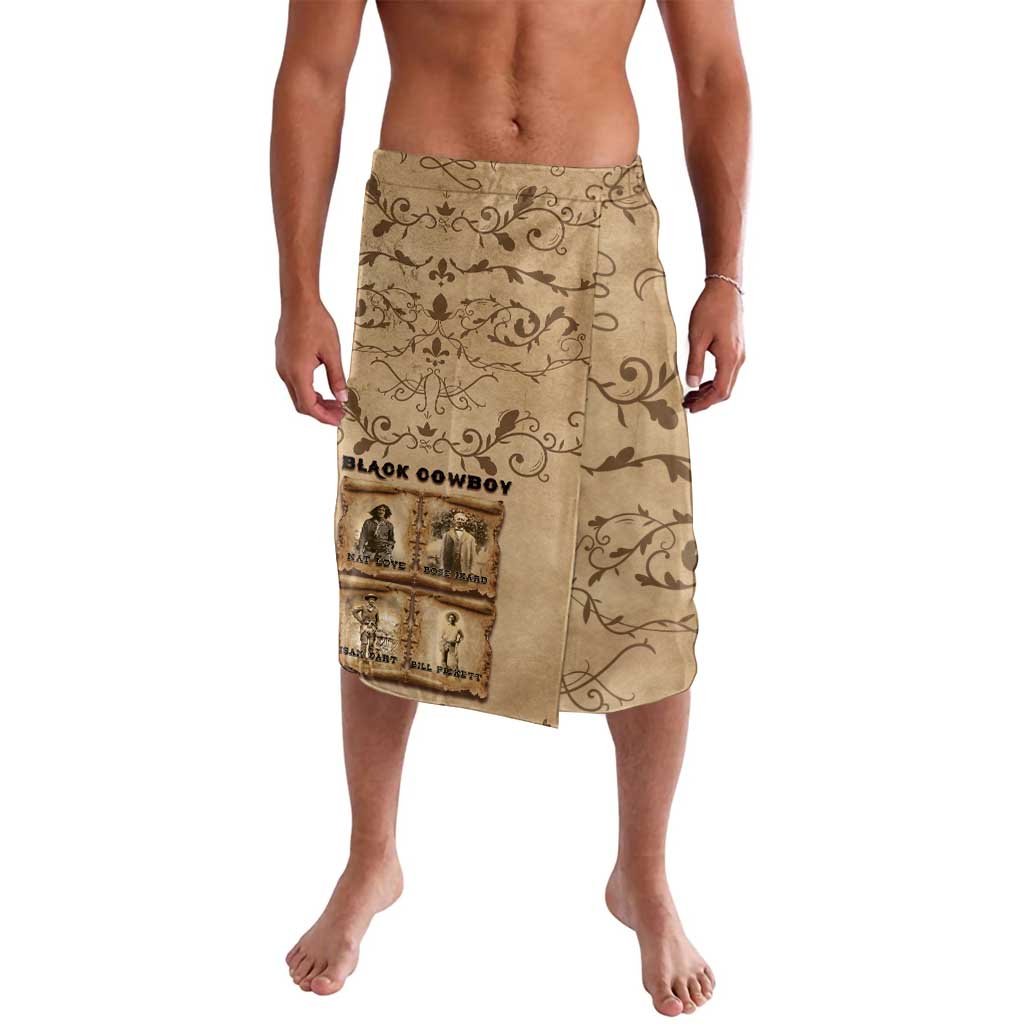 Black Cowboy Lavalava Melanin Black History Western Grunge - Wonder Print Shop