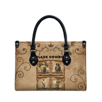 Black Cowboy Leather Bag Melanin Black History Western Grunge - Wonder Print Shop