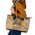 Black Cowboy Leather Tote Bag Melanin Black History Western Grunge - Wonder Print Shop
