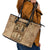 Black Cowboy Leather Tote Bag Melanin Black History Western Grunge - Wonder Print Shop