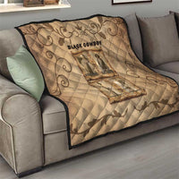 Black Cowboy Quilt Melanin Black History Western Grunge - Wonder Print Shop