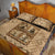 Black Cowboy Quilt Bed Set Melanin Black History Western Grunge - Wonder Print Shop